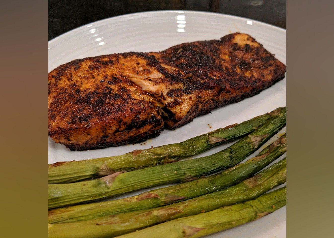 Blackened Salmon Fillets