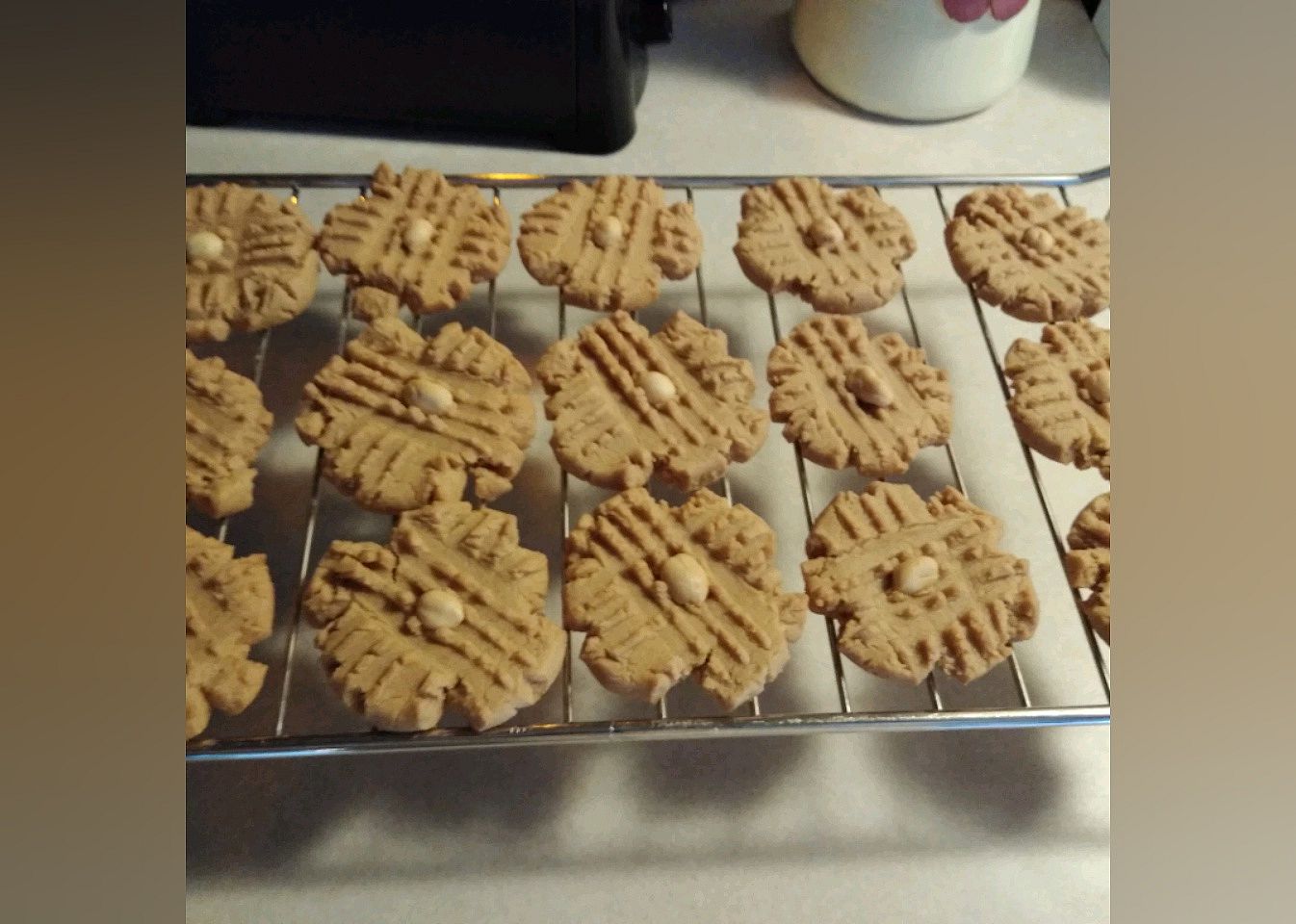 3-Ingredient Peanut Butter Cookies