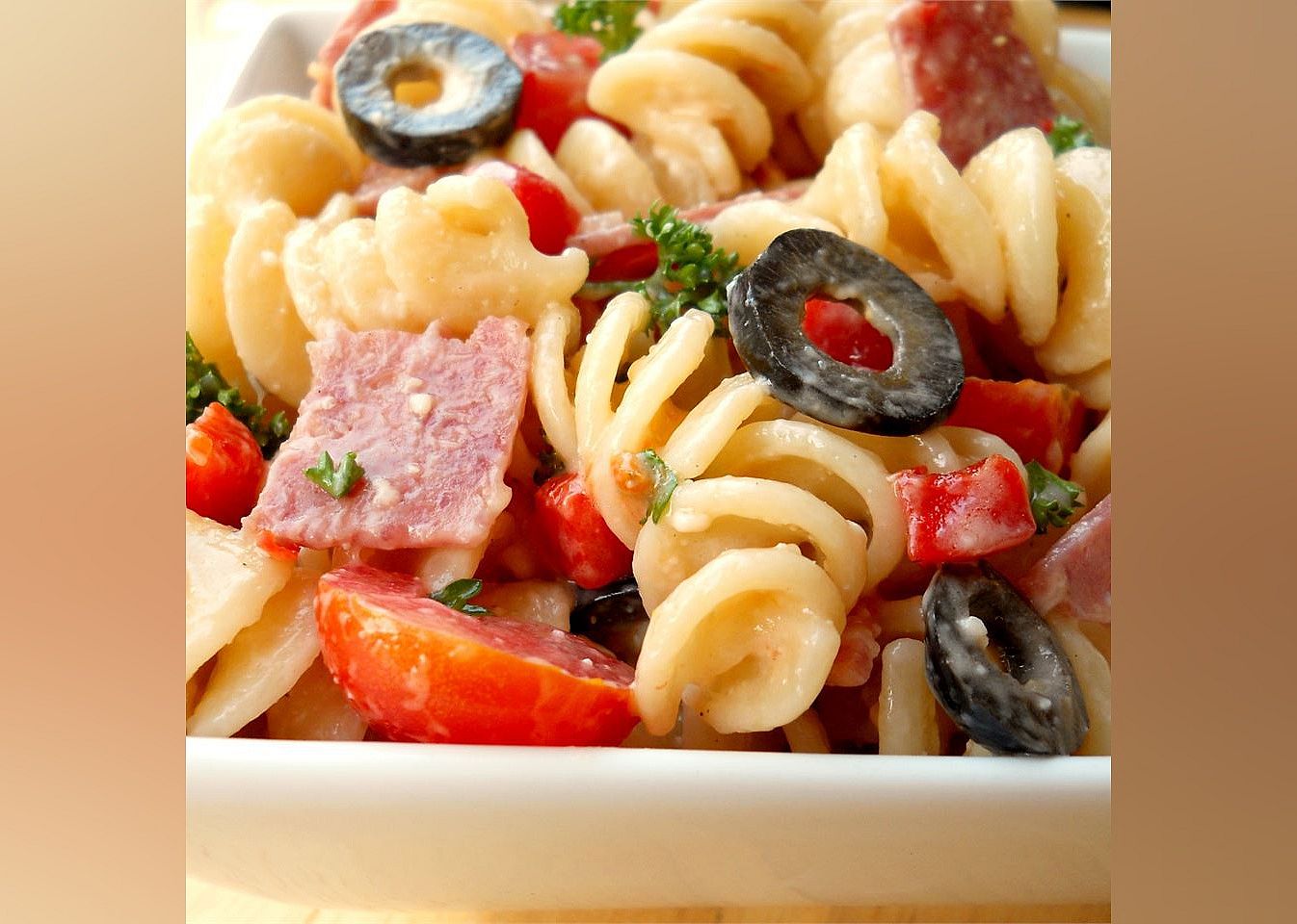 Salami Lover's Italian Pasta Salad