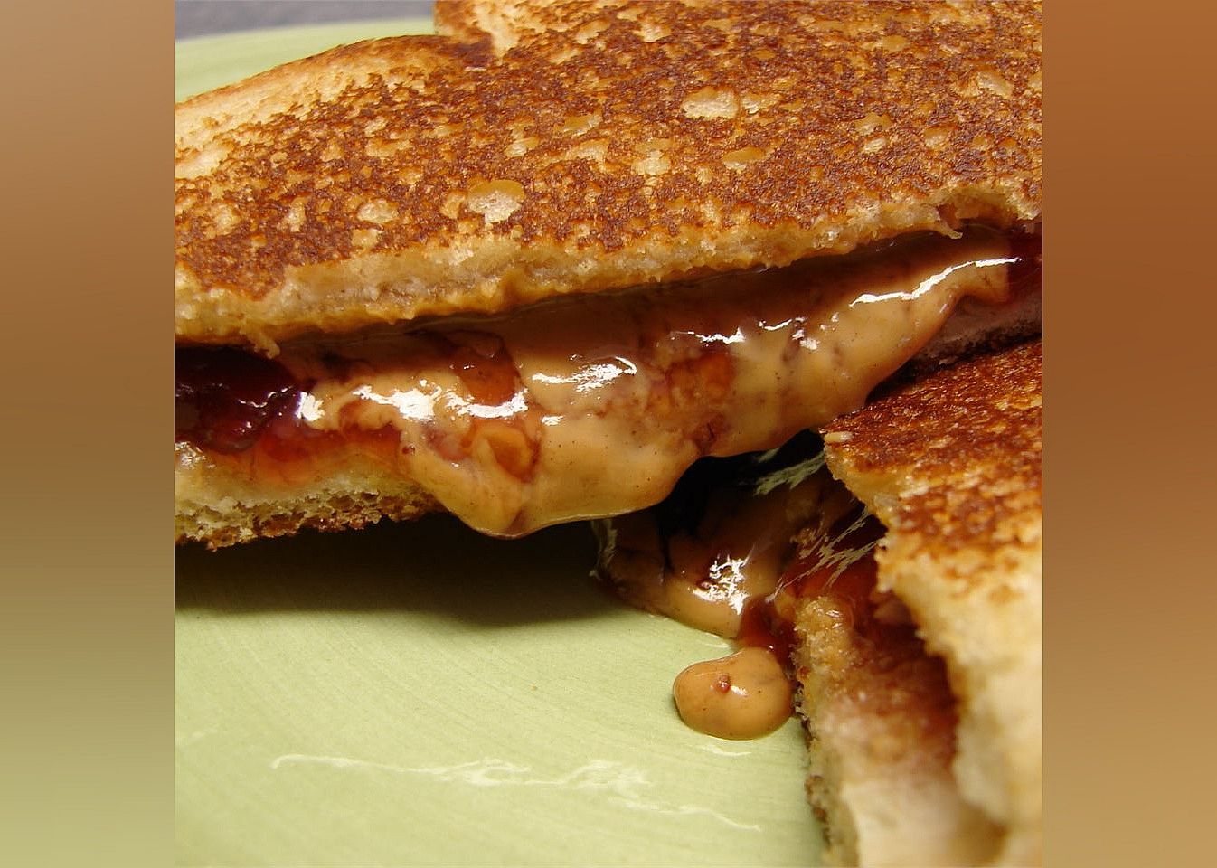 Grilled Peanut Butter and Jelly Sandwich