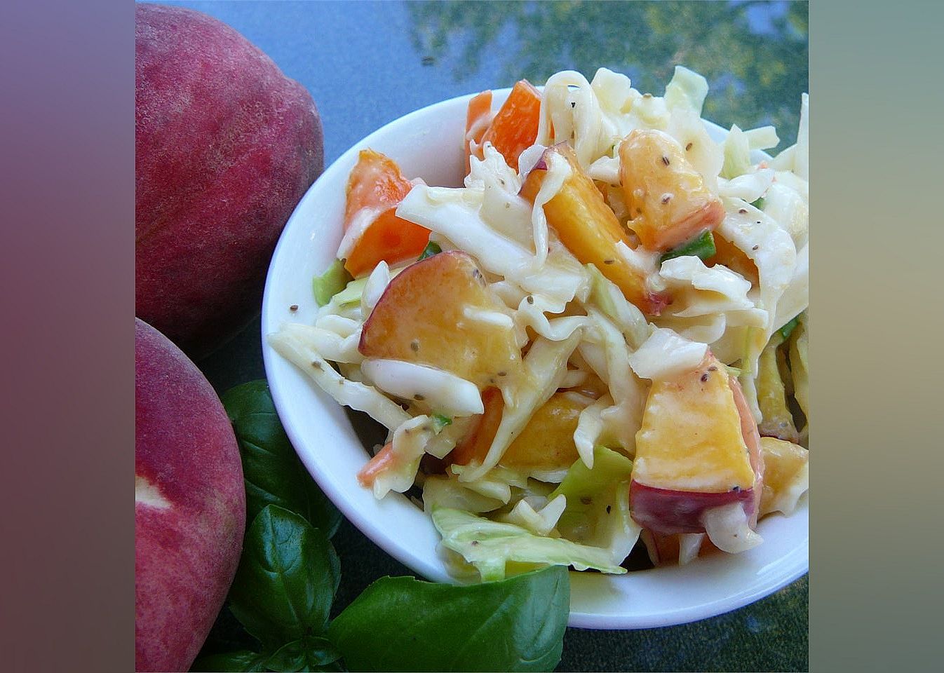 Thornehedge Peach Slaw
