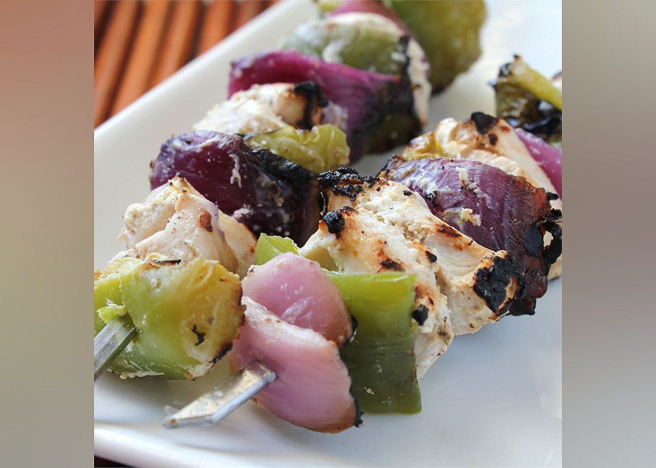 Marinated Greek Chicken Kabobs