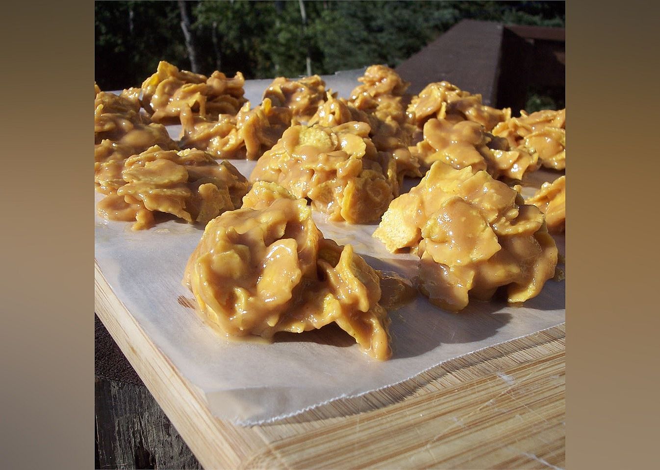 Grama's Corn Flake Peanut Butter Cookies