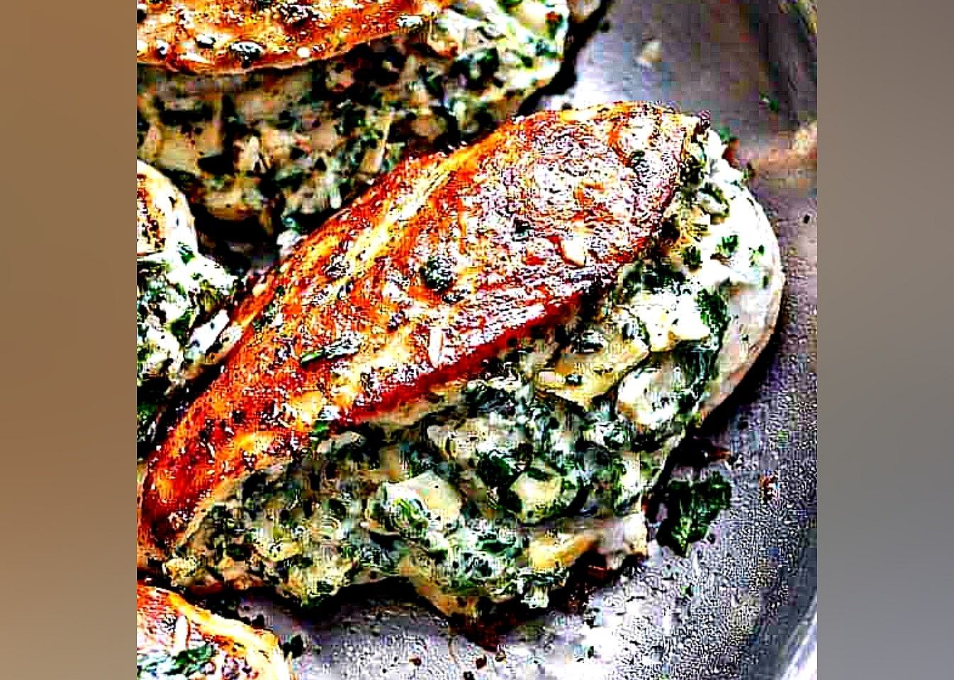 Mediterranean Stuffed Swordfish