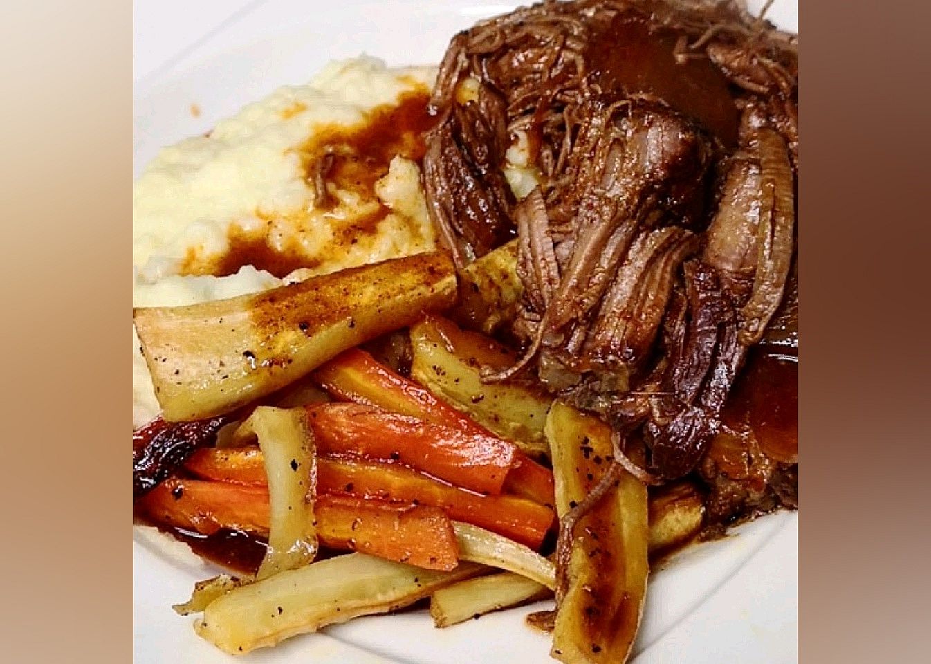 Slow Cooker Texas Smoked Beef Brisket
