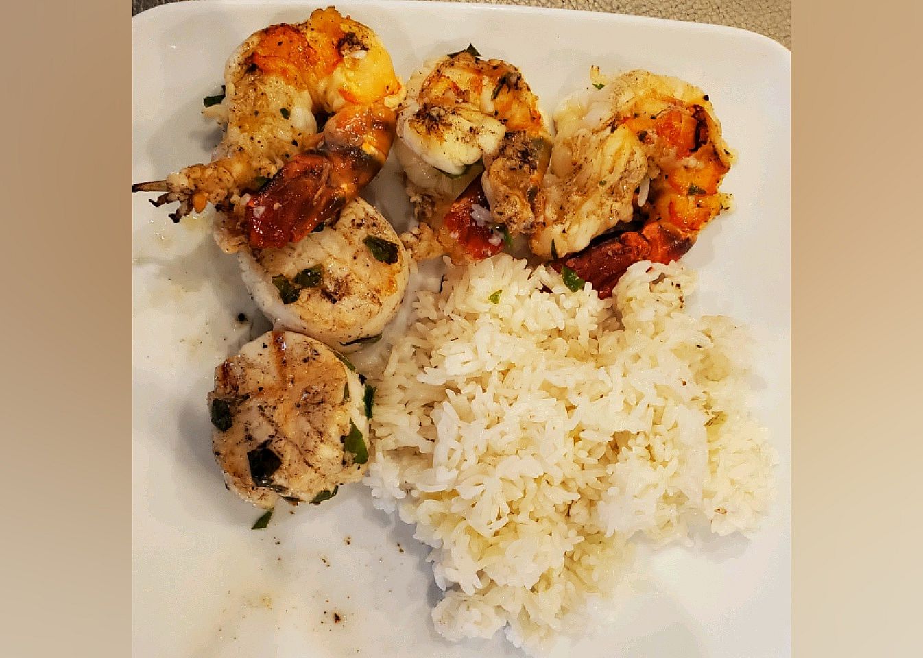 Grilled Shrimp Scampi