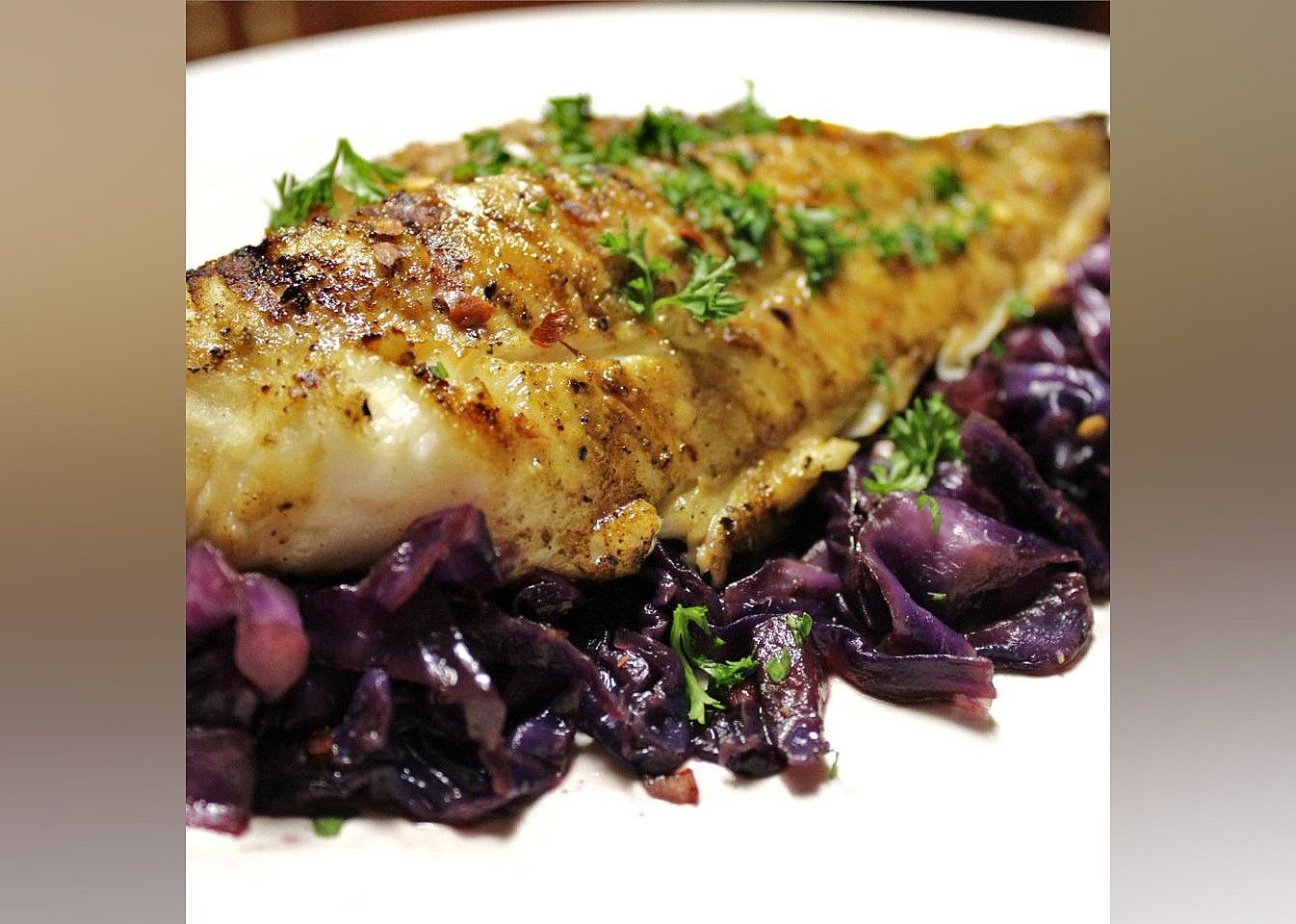 Grilled Fish Steaks