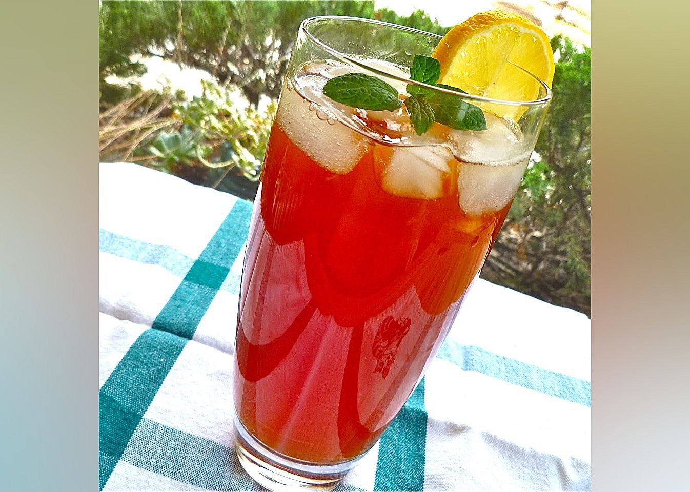 Lemon Mint Iced Tea