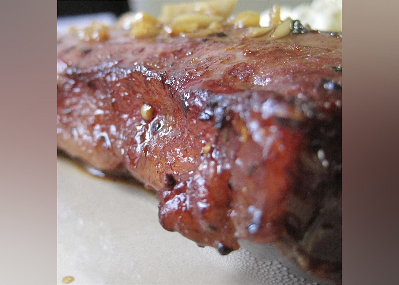 Sirloin Steak with Garlic Butter