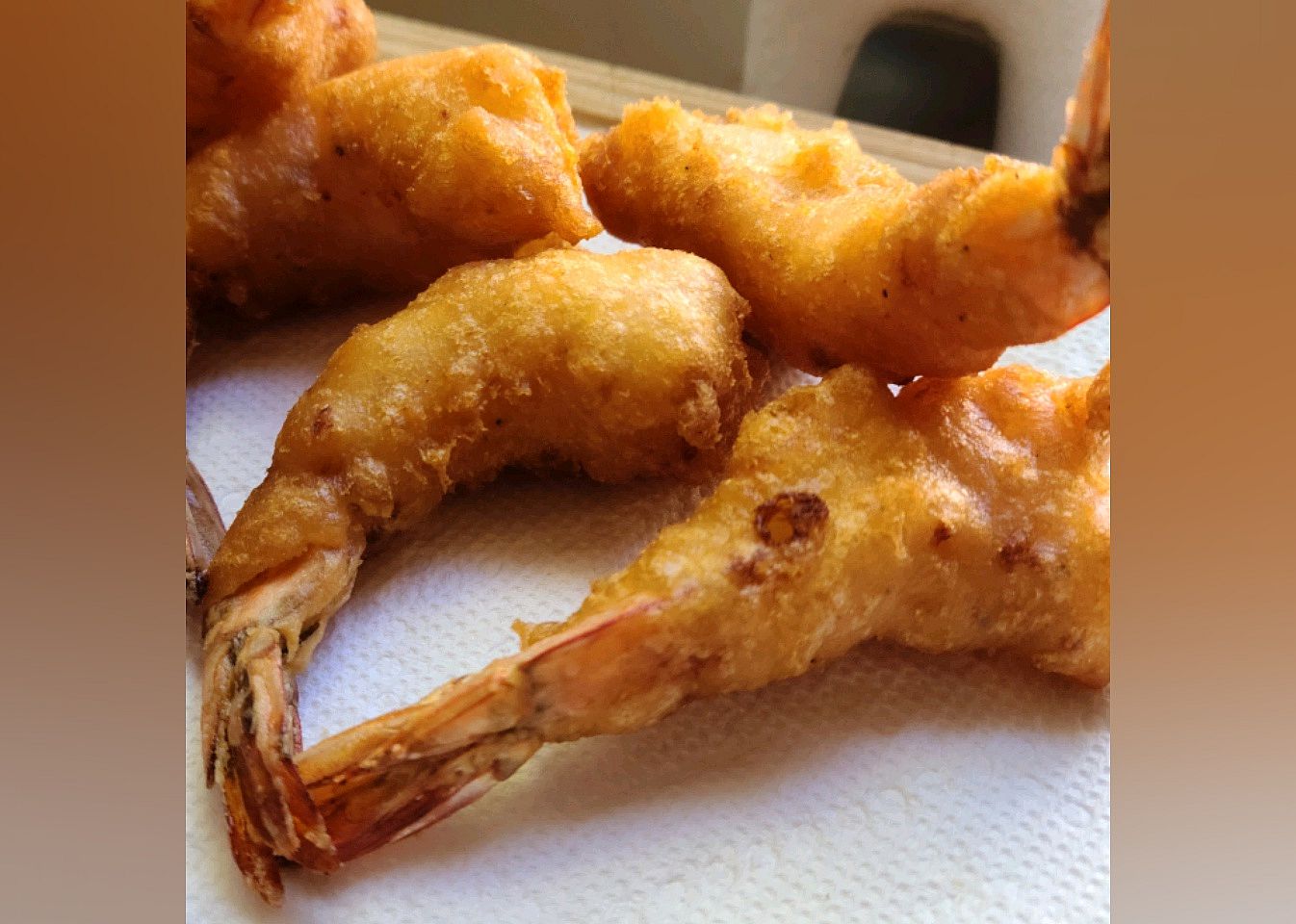 Tasty Shrimp Tempura and Sake Dipping Sauce