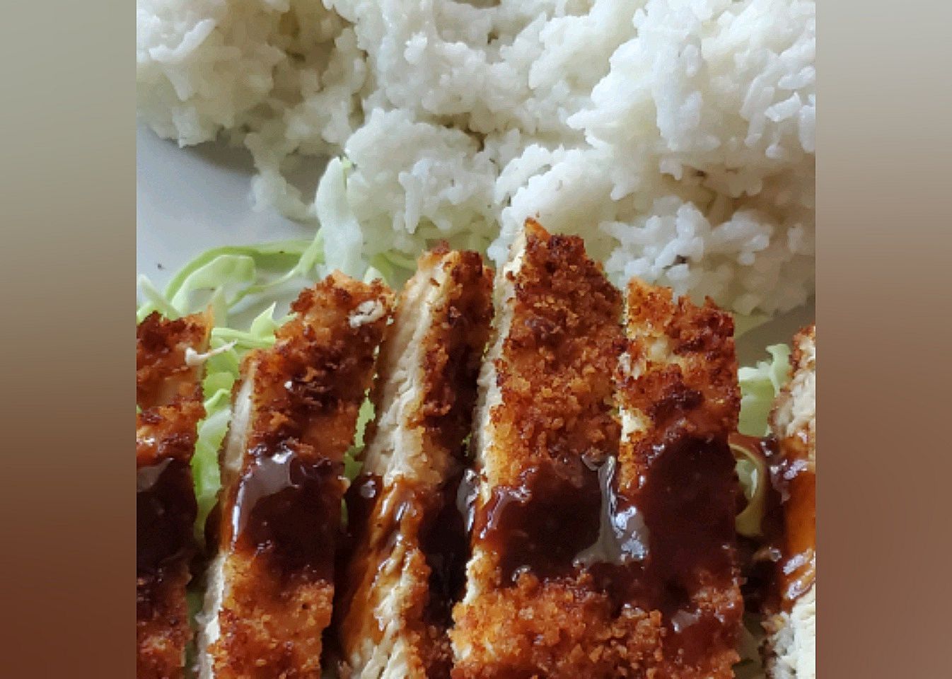 Ashley's Chicken Katsu with Tonkatsu Sauce