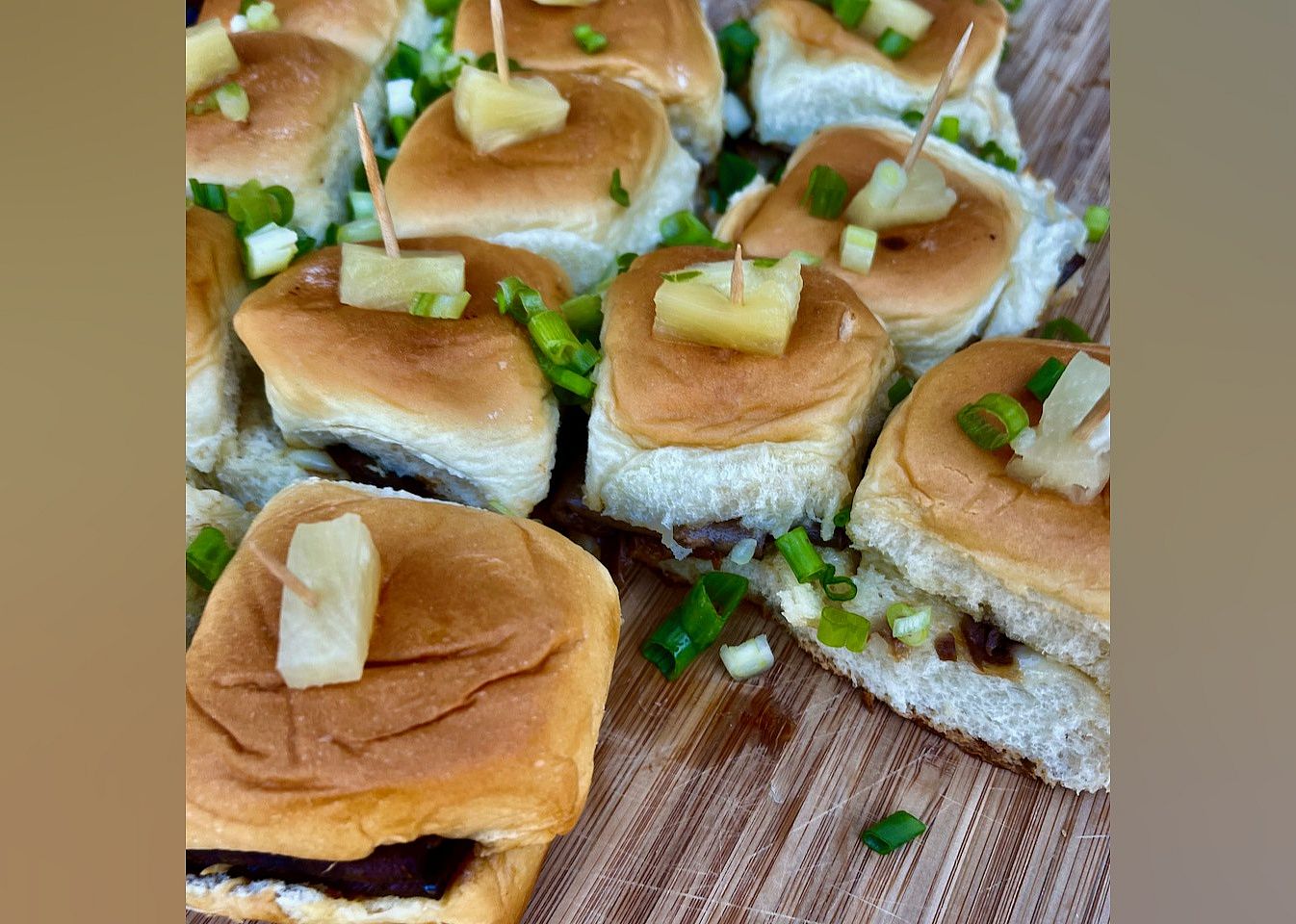 Hawaiian Roast Beef Sliders