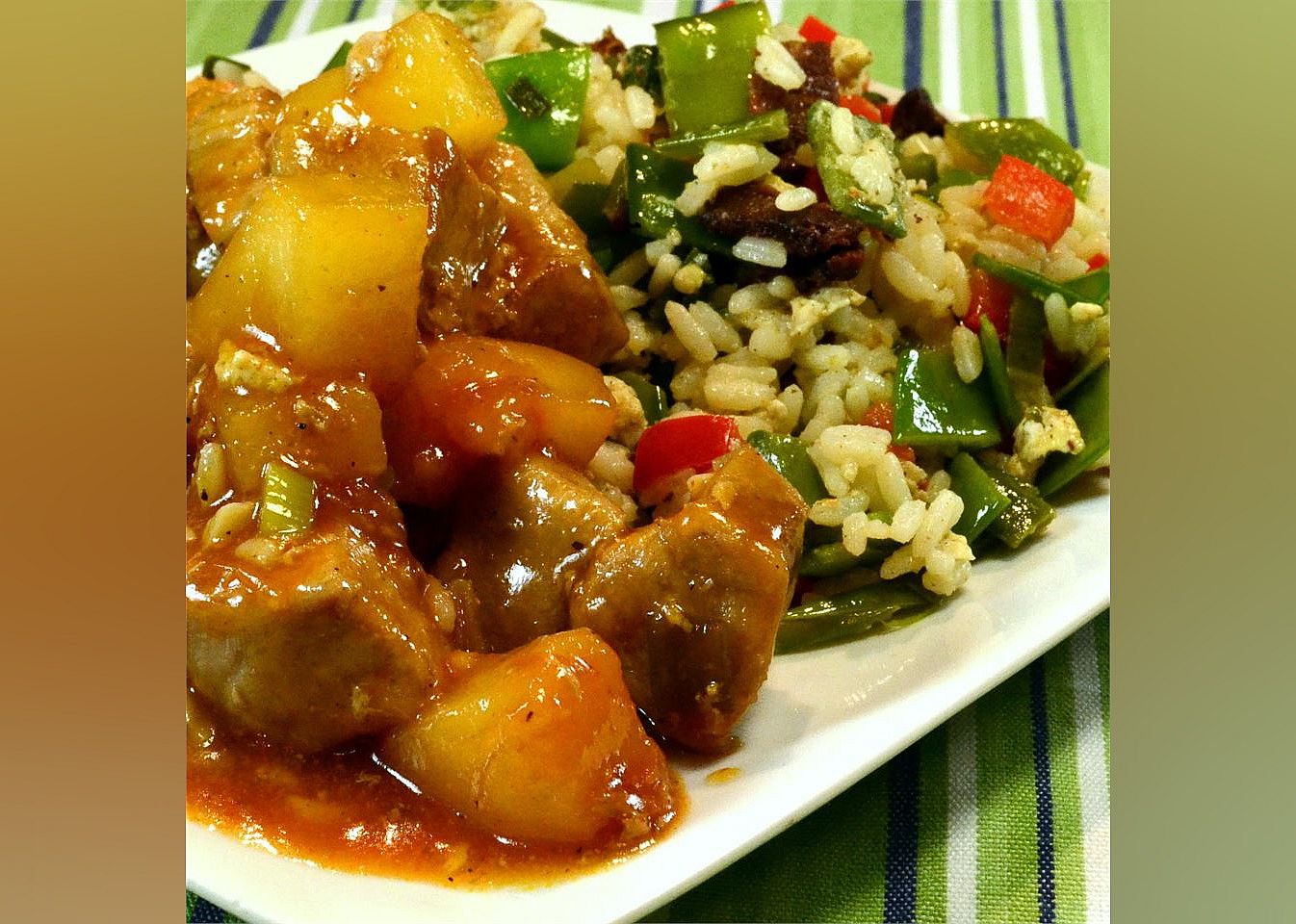 Sweet and Sour Pork Tenderloin