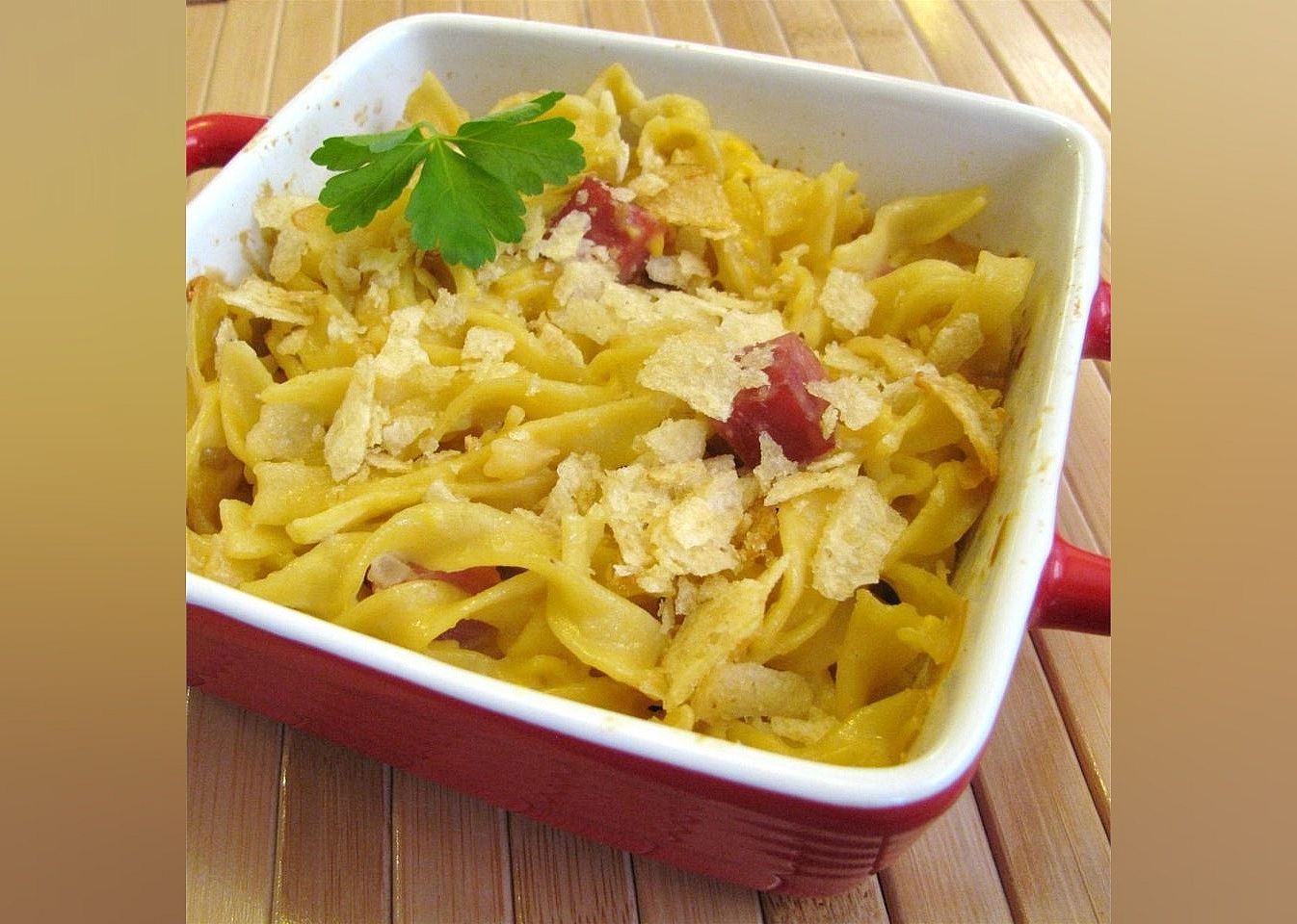 Grandma's Creamy Ham Casserole