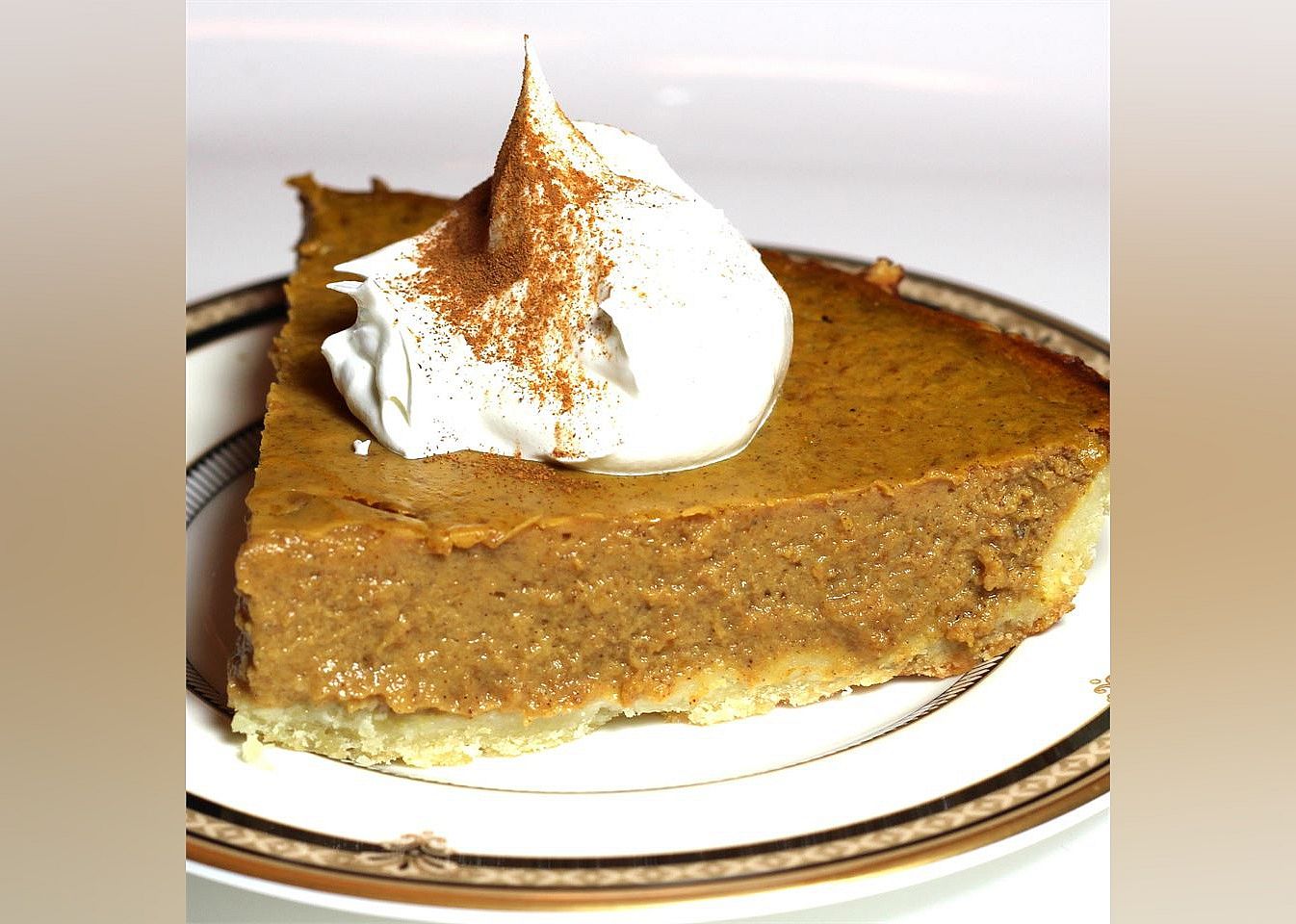 Sugarless Pumpkin Pie