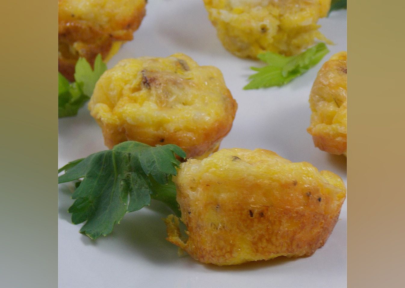 Potato and Chorizo Mini Quiches