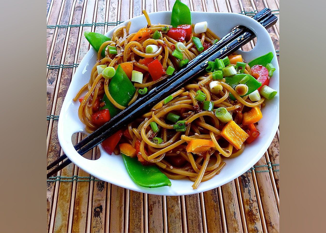 Easy Asian Pasta Salad
