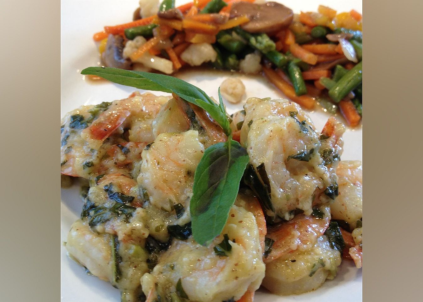 Basil Shrimp