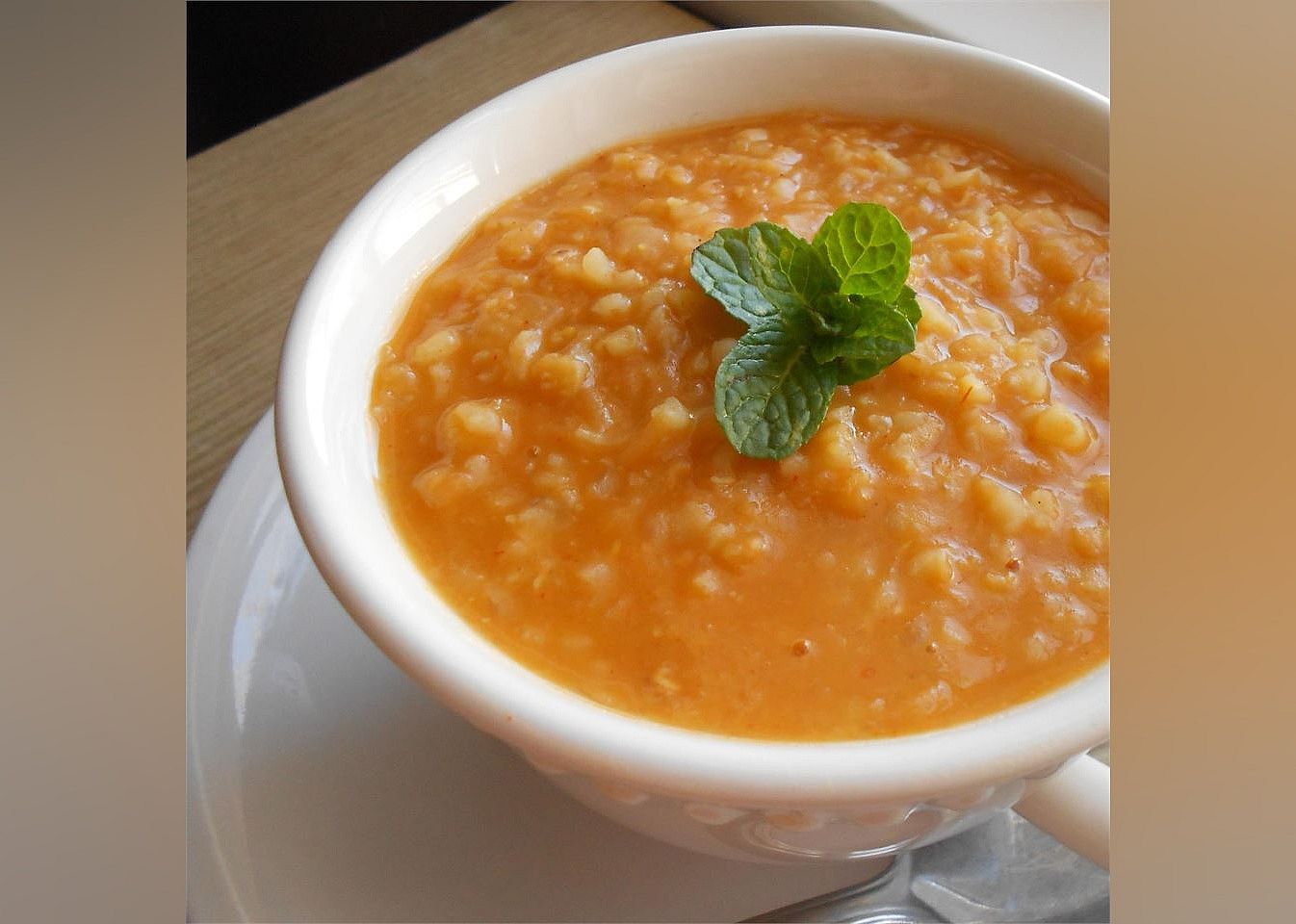 Turkish Red Lentil 'Bride' Soup