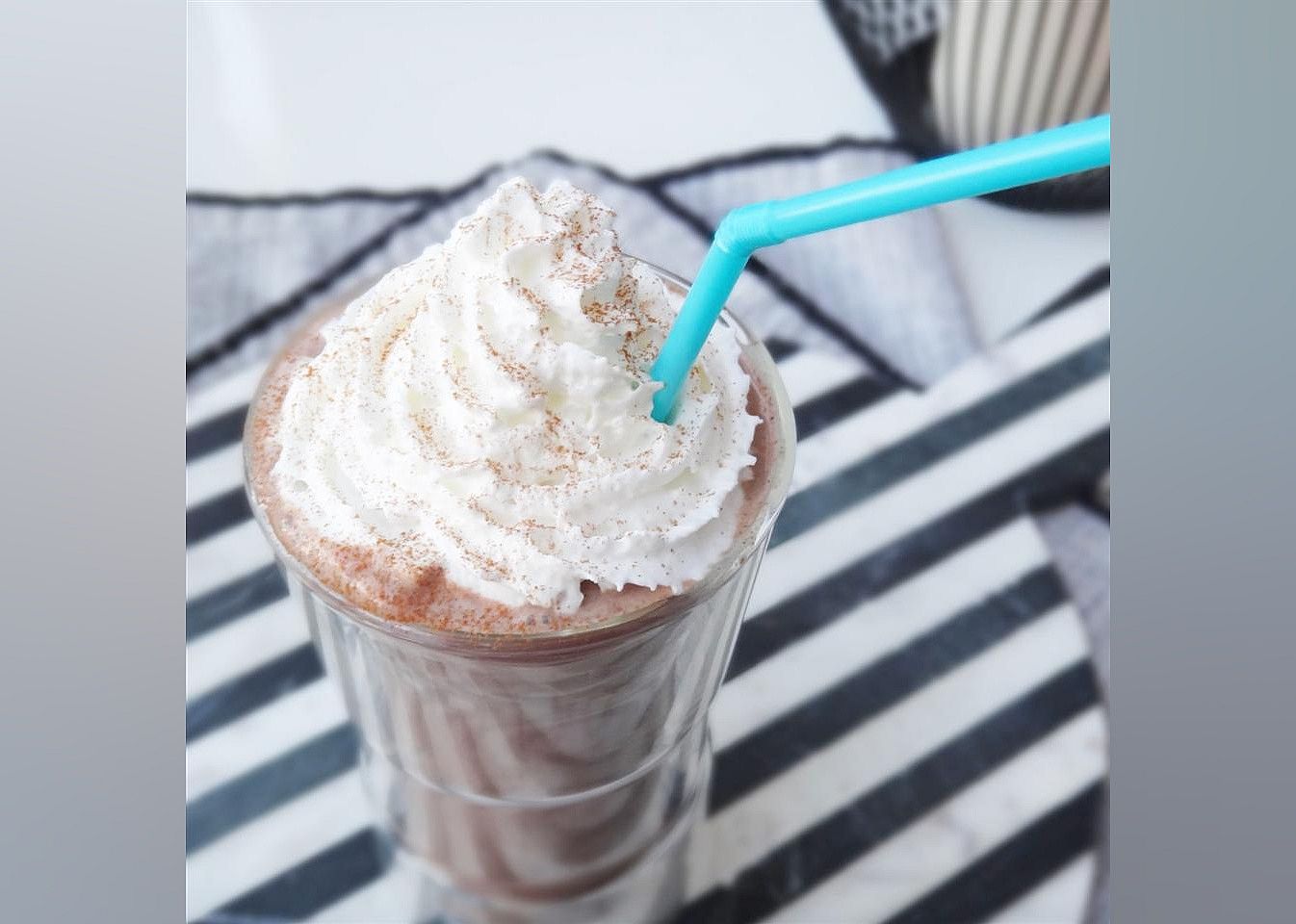 Cinnameg Chocolate Milkshake