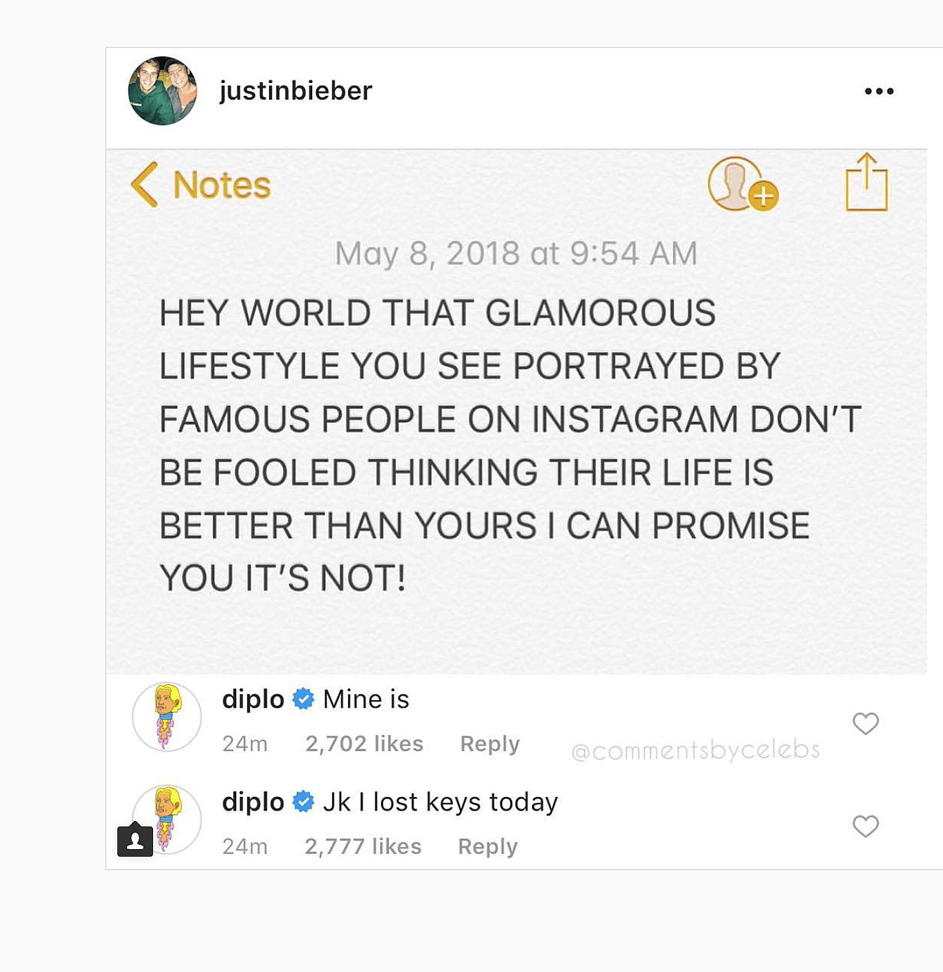 Justin Bieber and Diplo