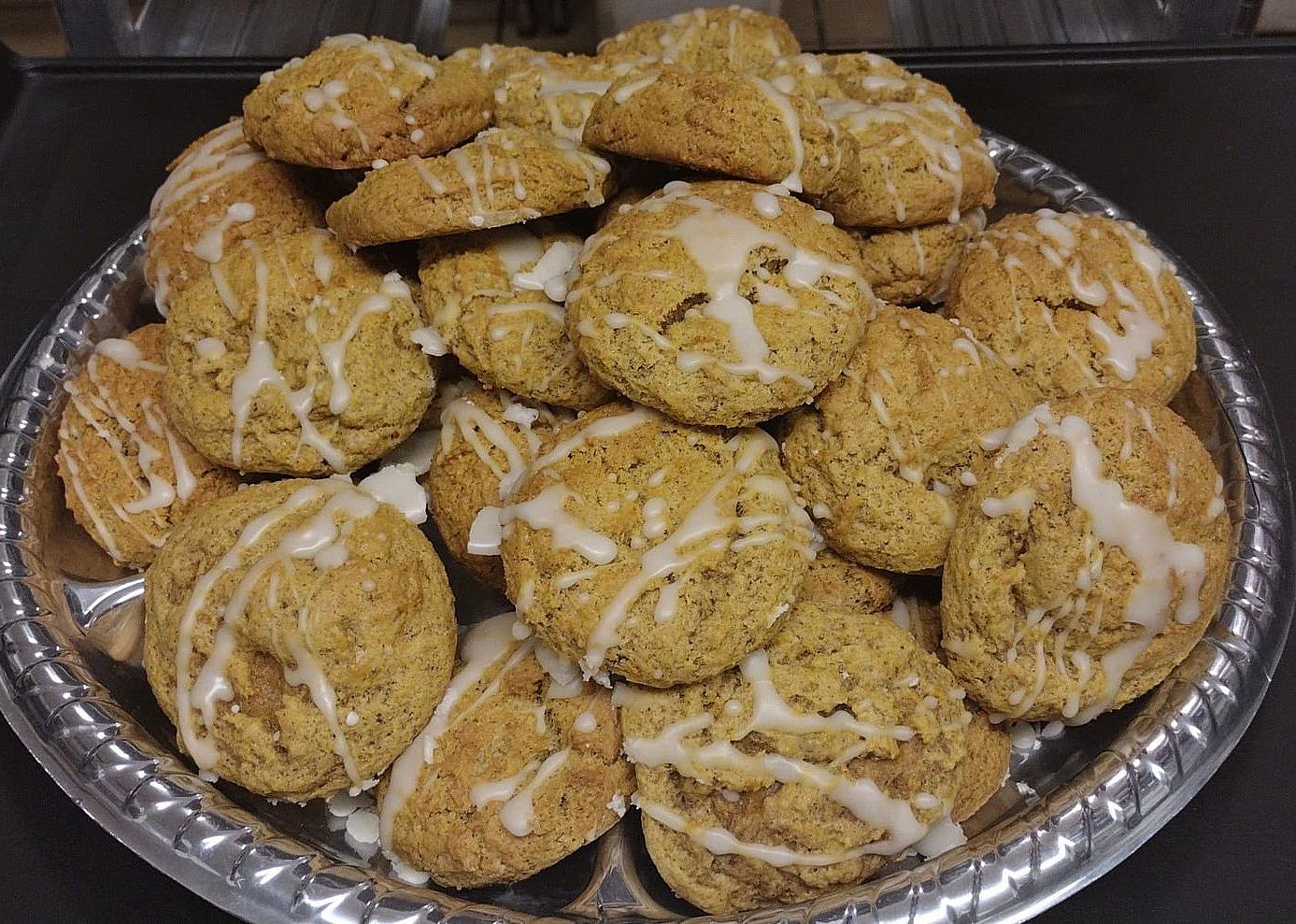 Iced Pumpkin Cookies