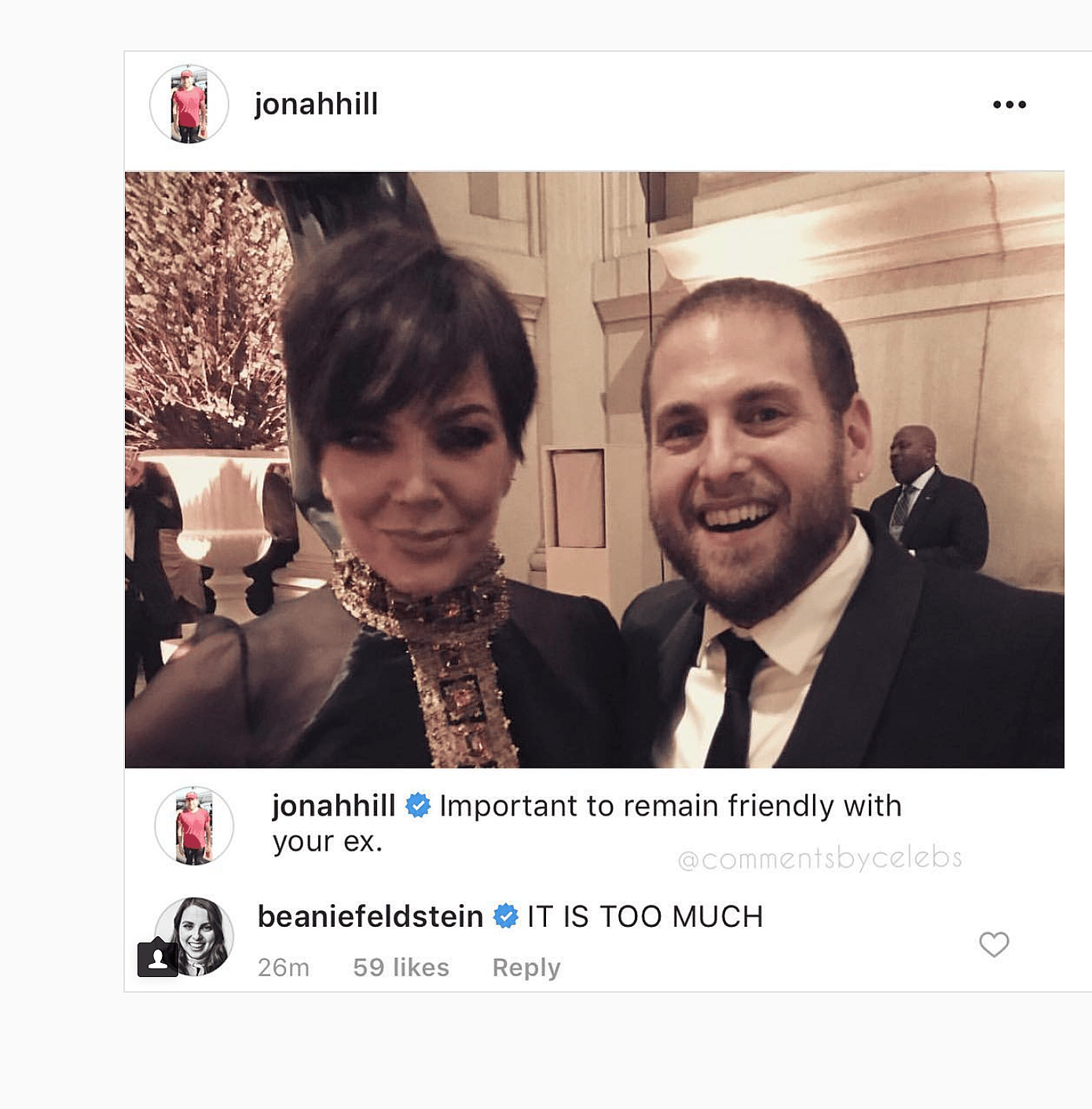 Jonah Hill and Beanie Feldstein
