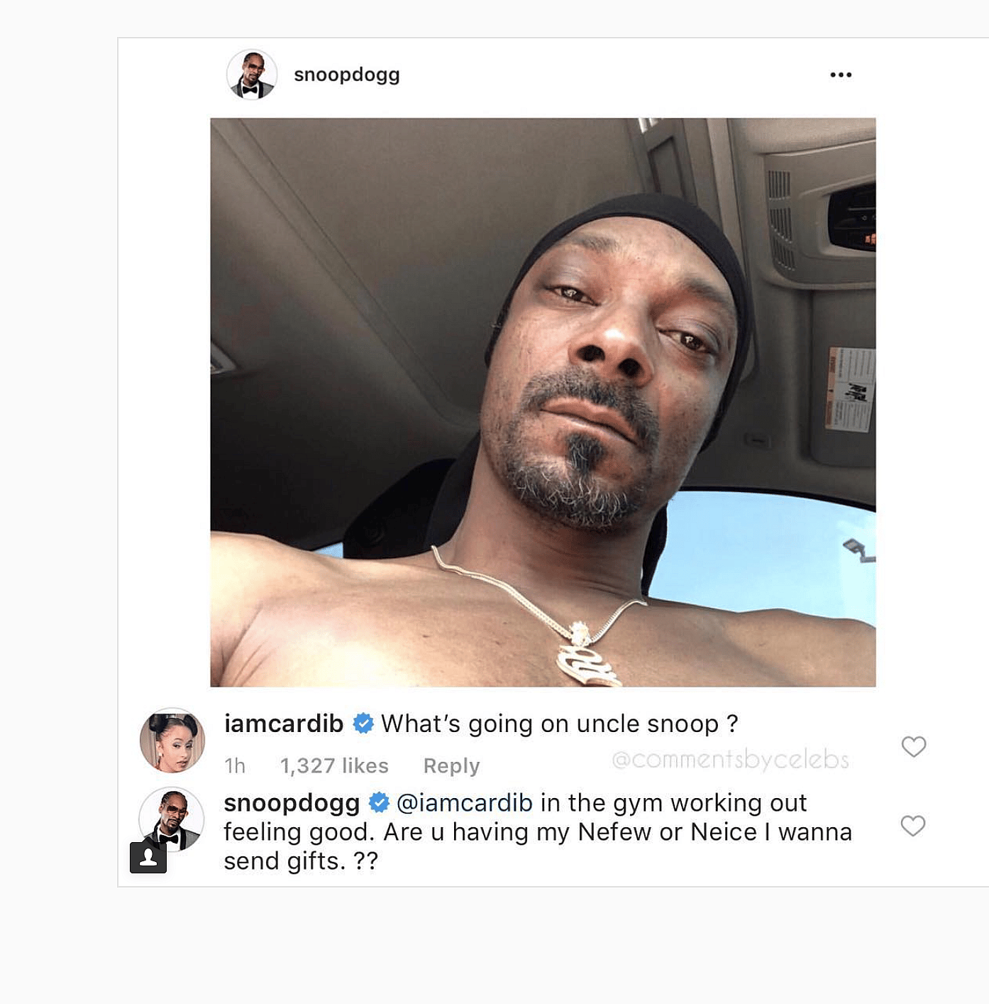 Snoop Dogg and Cardi B