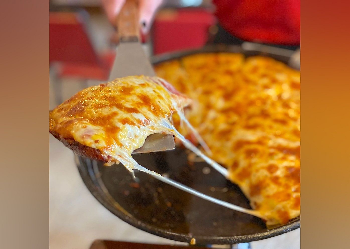 #2. Quatro's Deep Pan Pizza