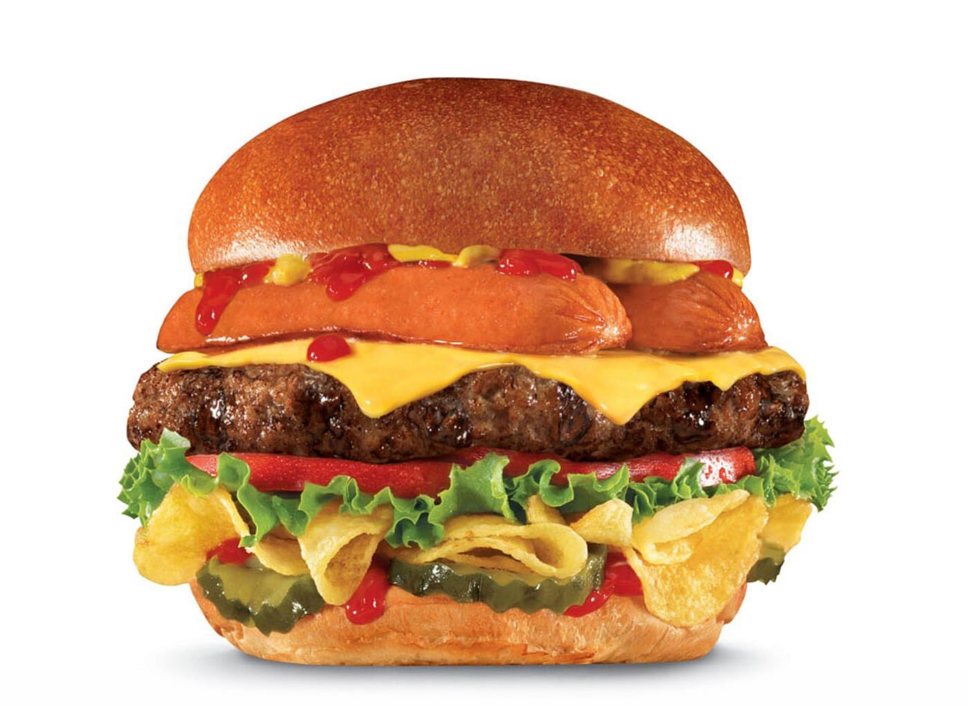 A promo image for the Most American Thickburger
