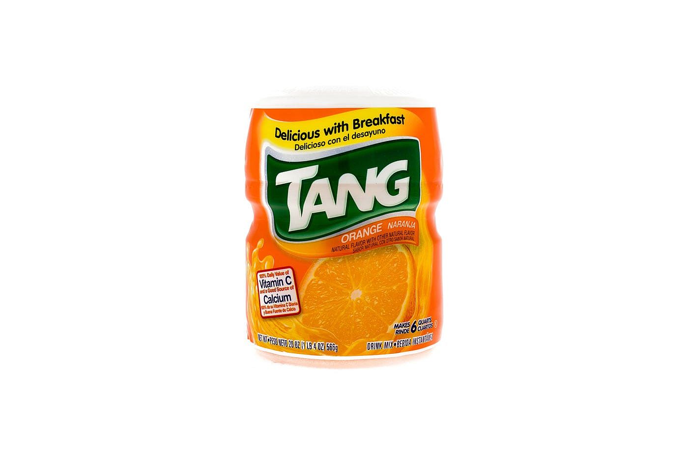 A container of tang.
