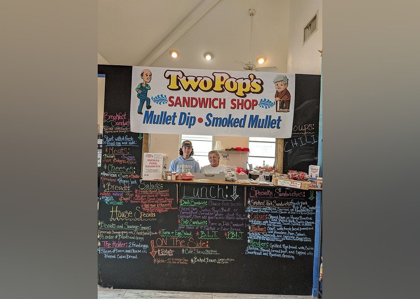 #5. Two Pops Sandwhich Shop