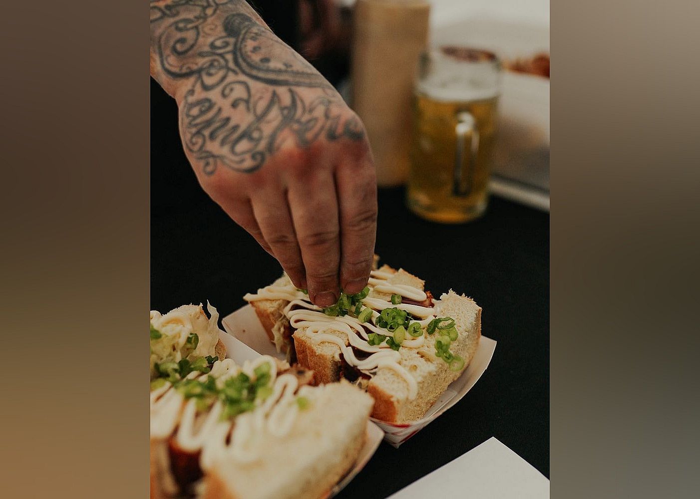 Japanese: Gari Shoyu Sando