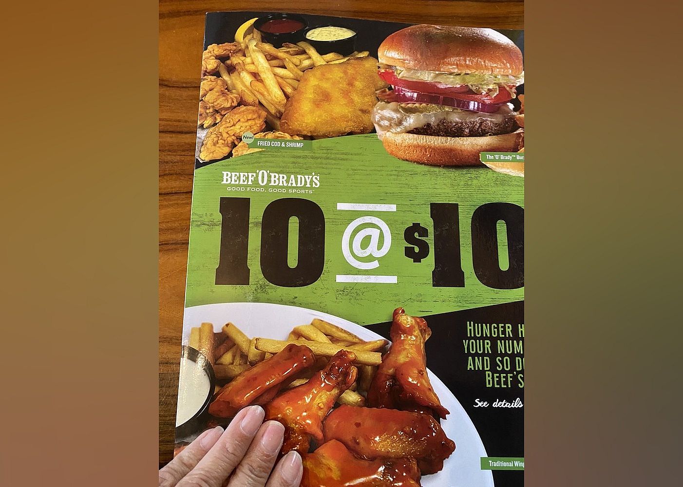 #30. Beef 'O' Brady's