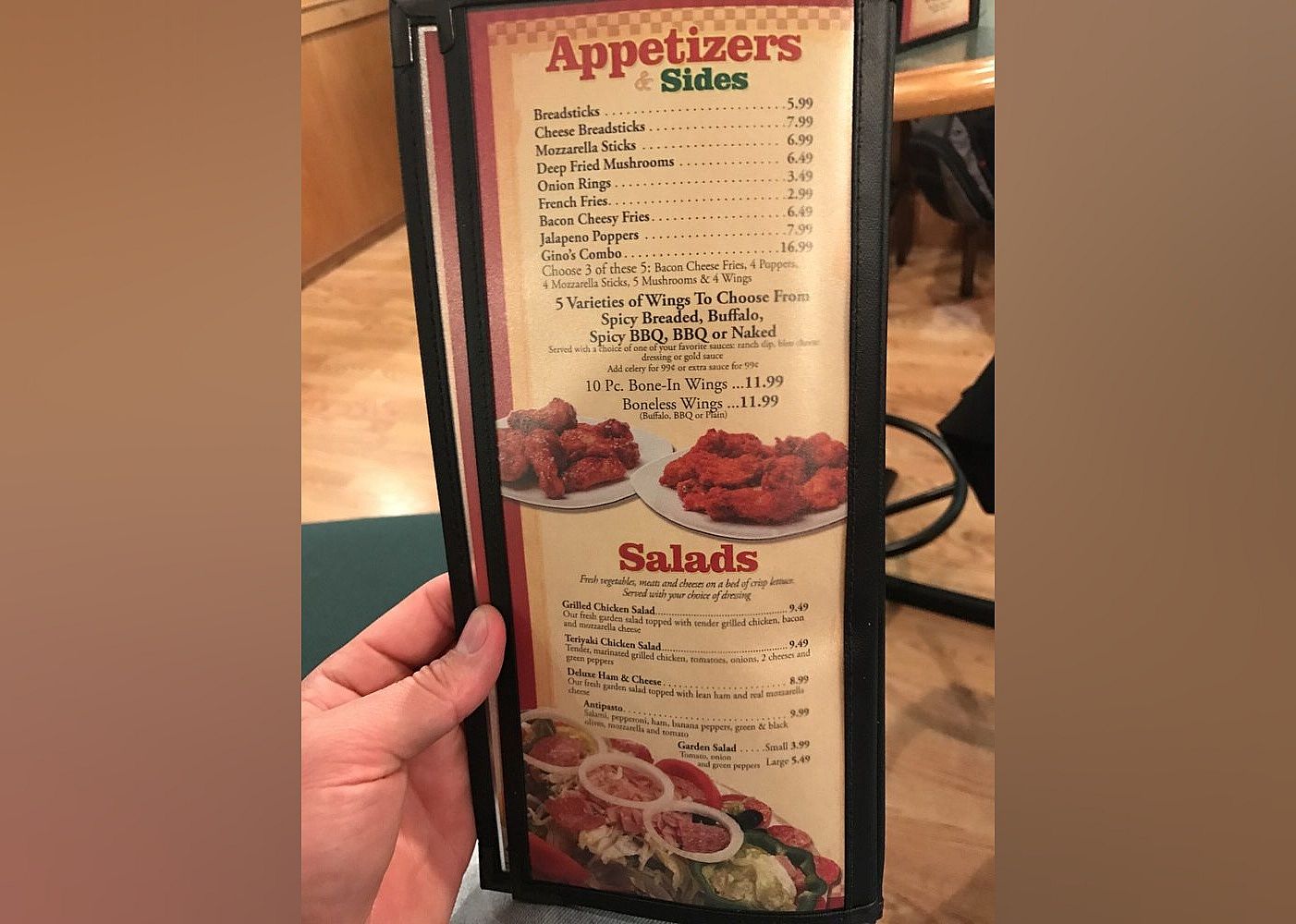 Italian: Gino's Pizzeria & Pub