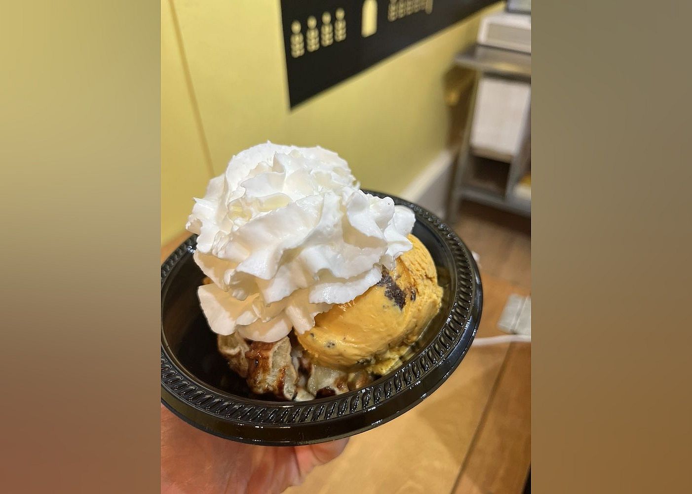 #1. Treat - Ice Cream and Liege Waffles