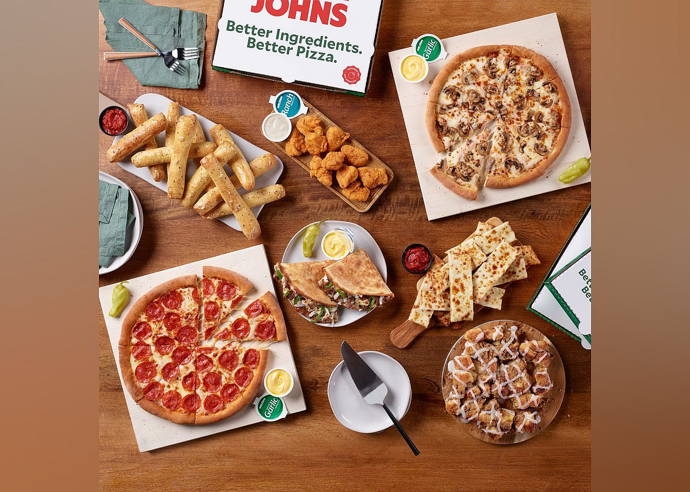 #3. Papa Johns Pizza