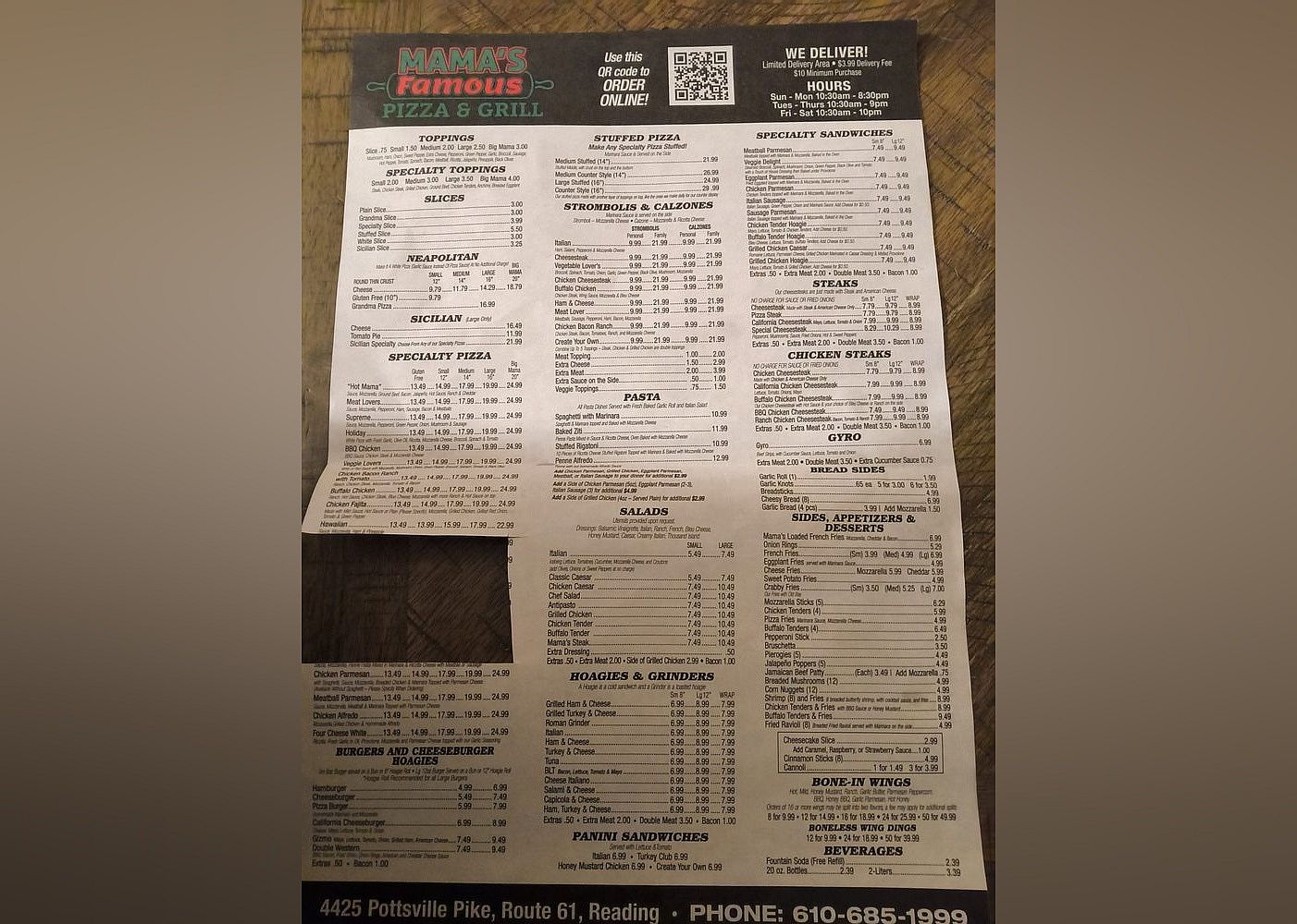 #12. Mama's Pizza and Grill