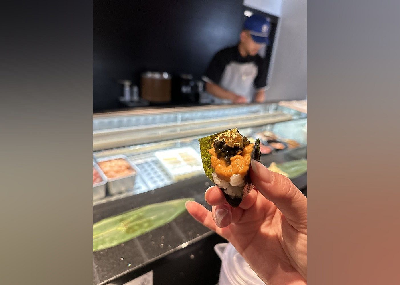#1. EDOBOY Standing Sushi Bar
