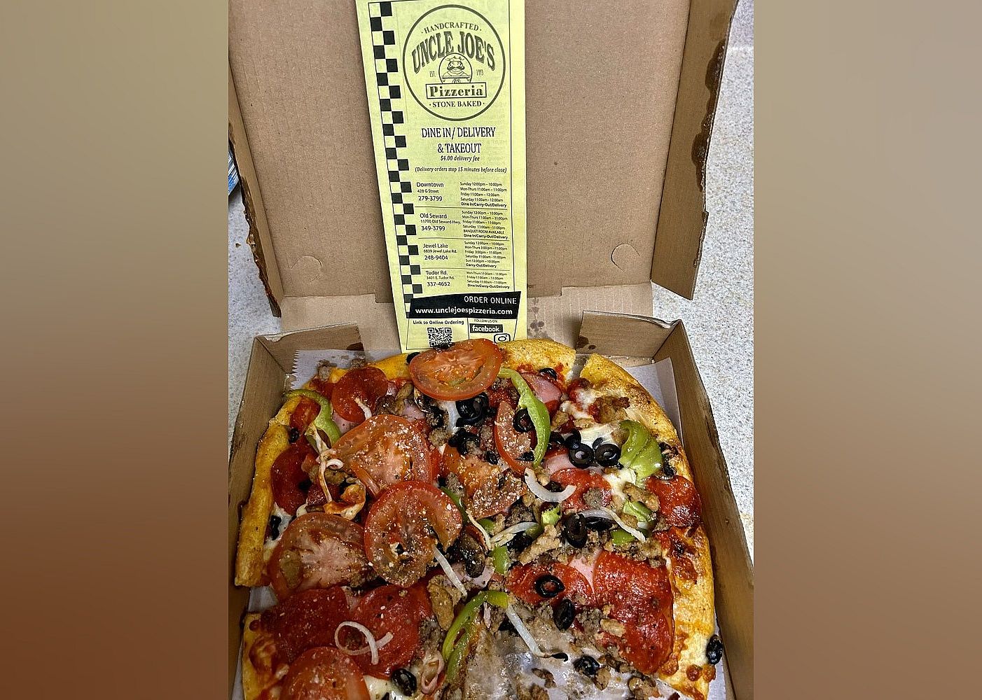#26. Uncle Joe's Pizzeria