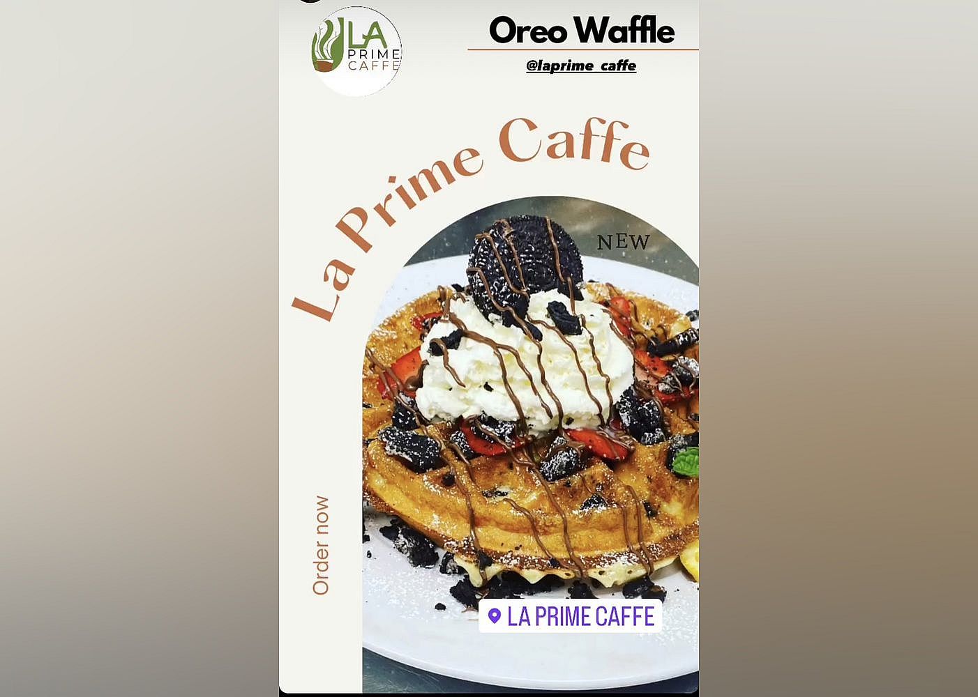 #8. Prime Caffe West Adams