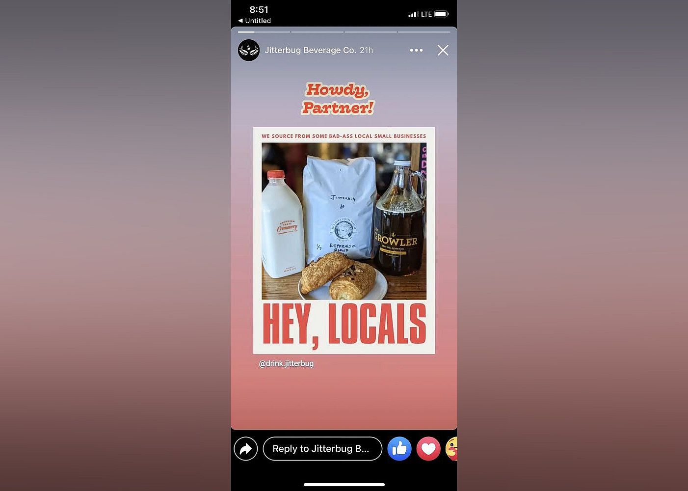 #1. Jitterbug Beverage Company