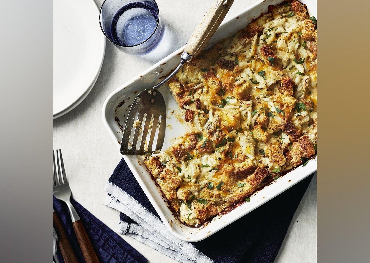 Crab Brunch Casserole