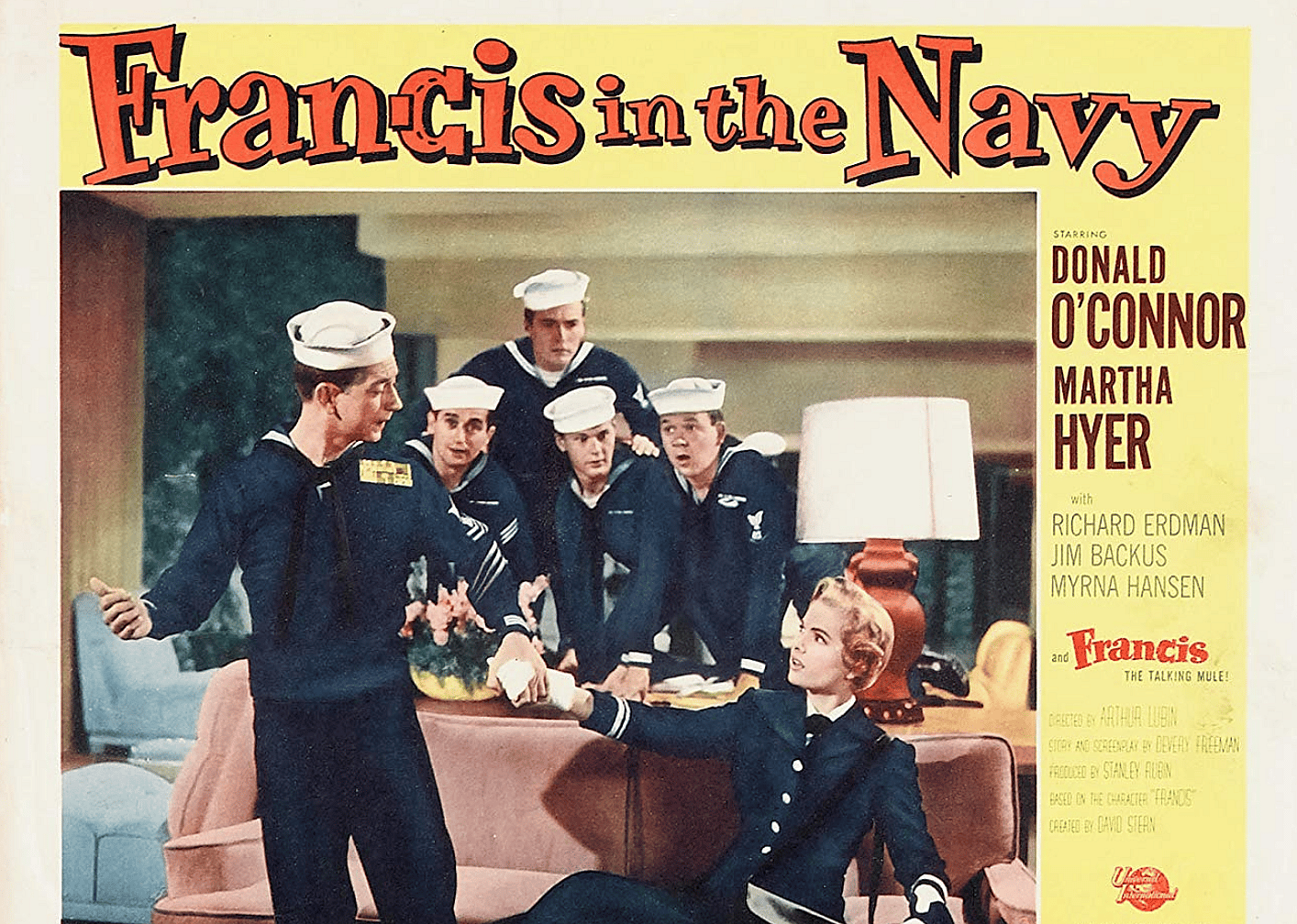 #63. Francis in the Navy (1955)