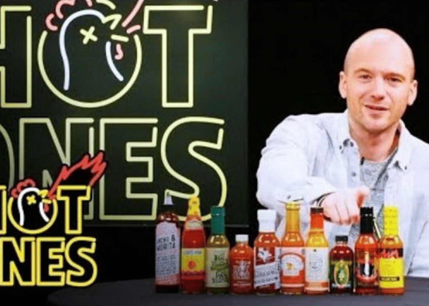 Sean Evans in "Hot Ones".