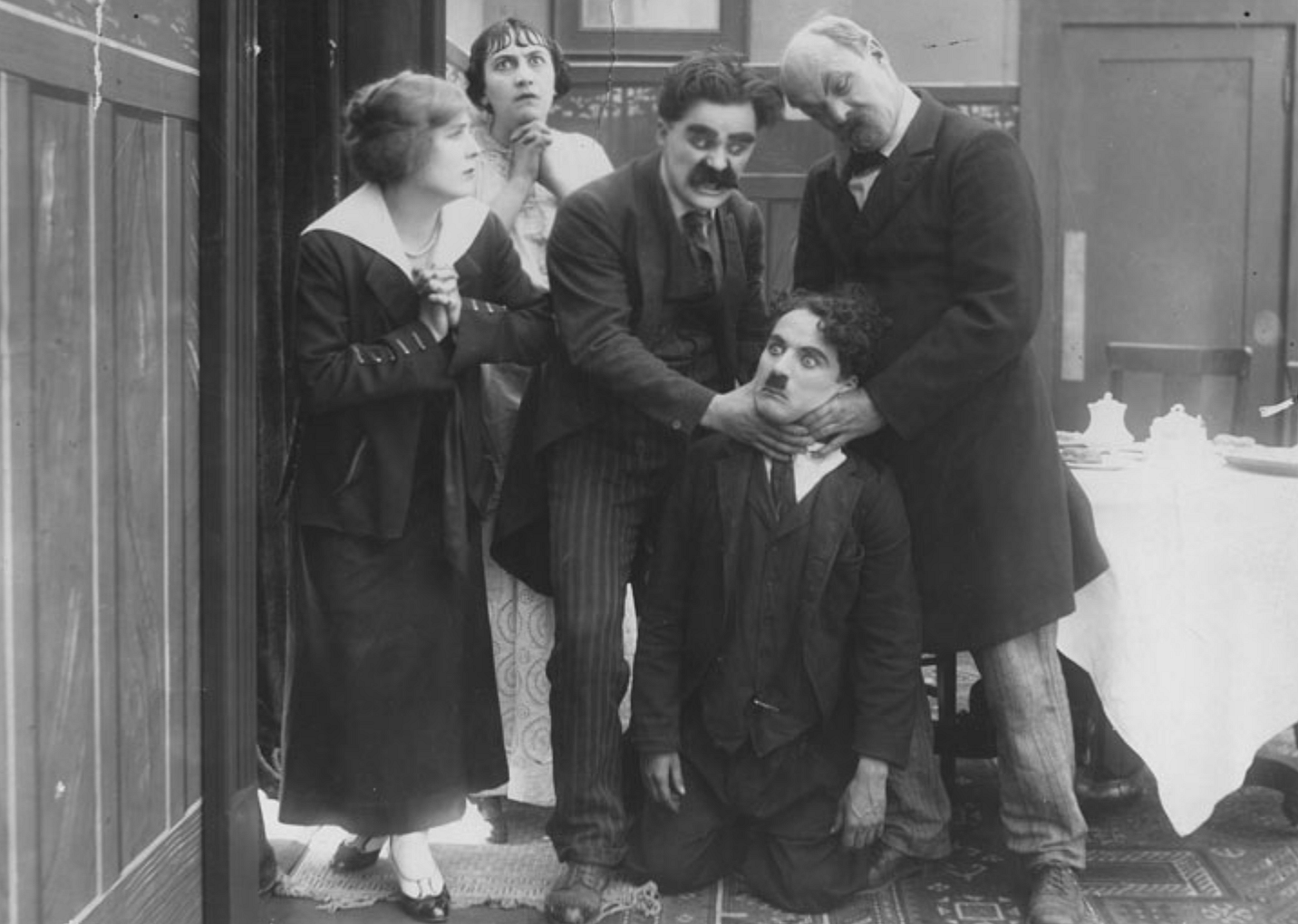 1915: Charlie Chaplin is 'A Woman'