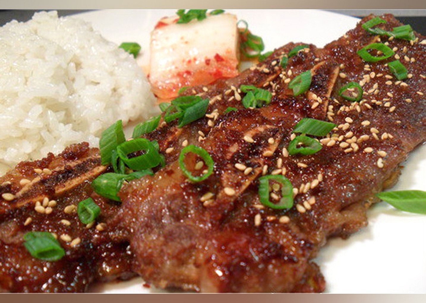 Kalbi (Korean Marinated Short Ribs)