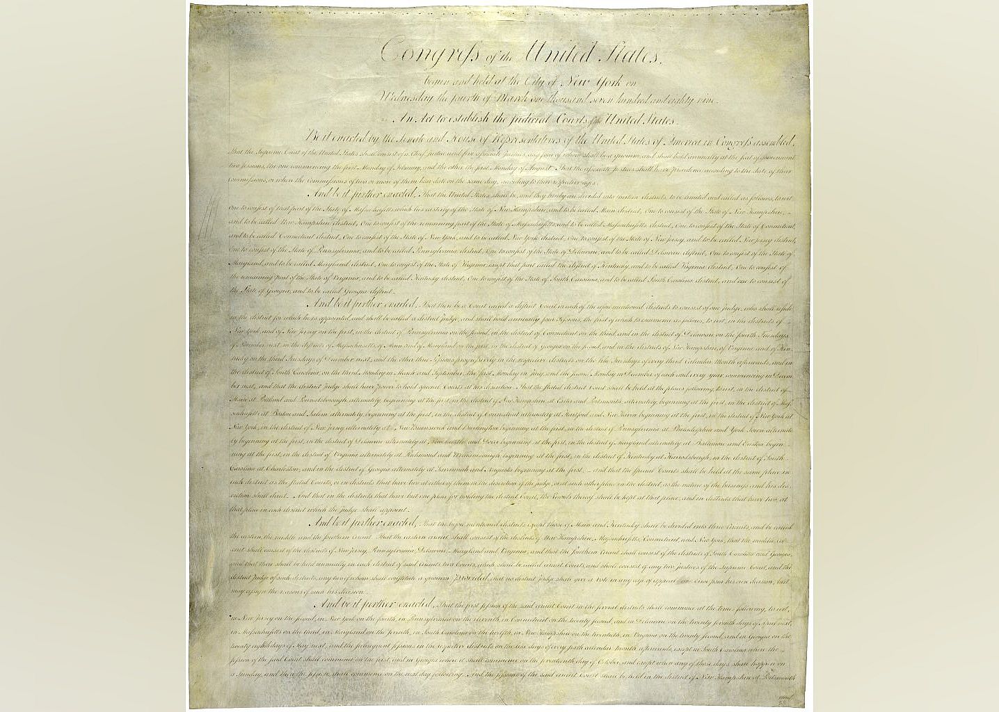 1789: The Supreme Court is established