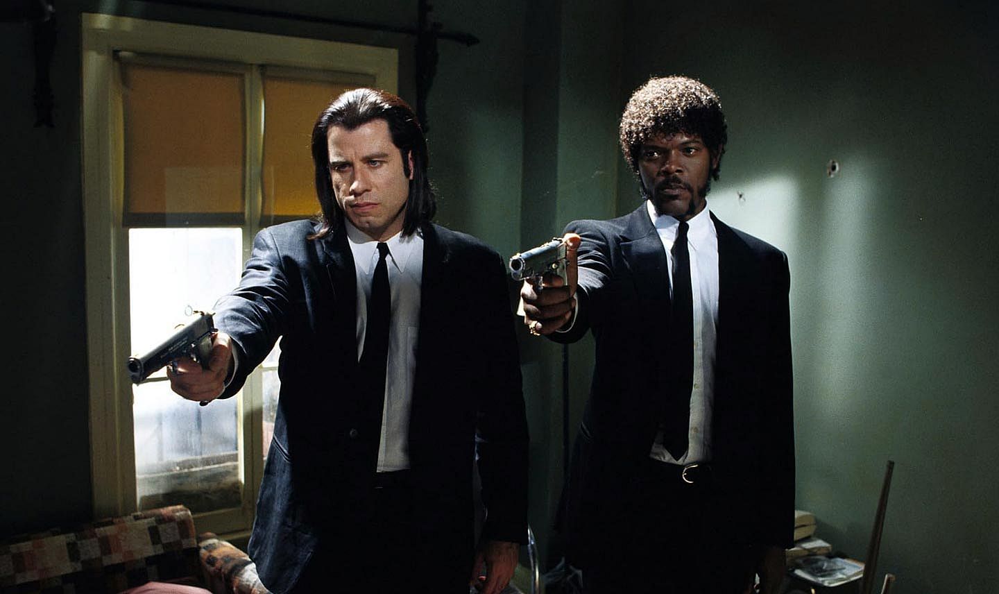 Samuel L. Jackson and John Travolta in Pulp Fiction