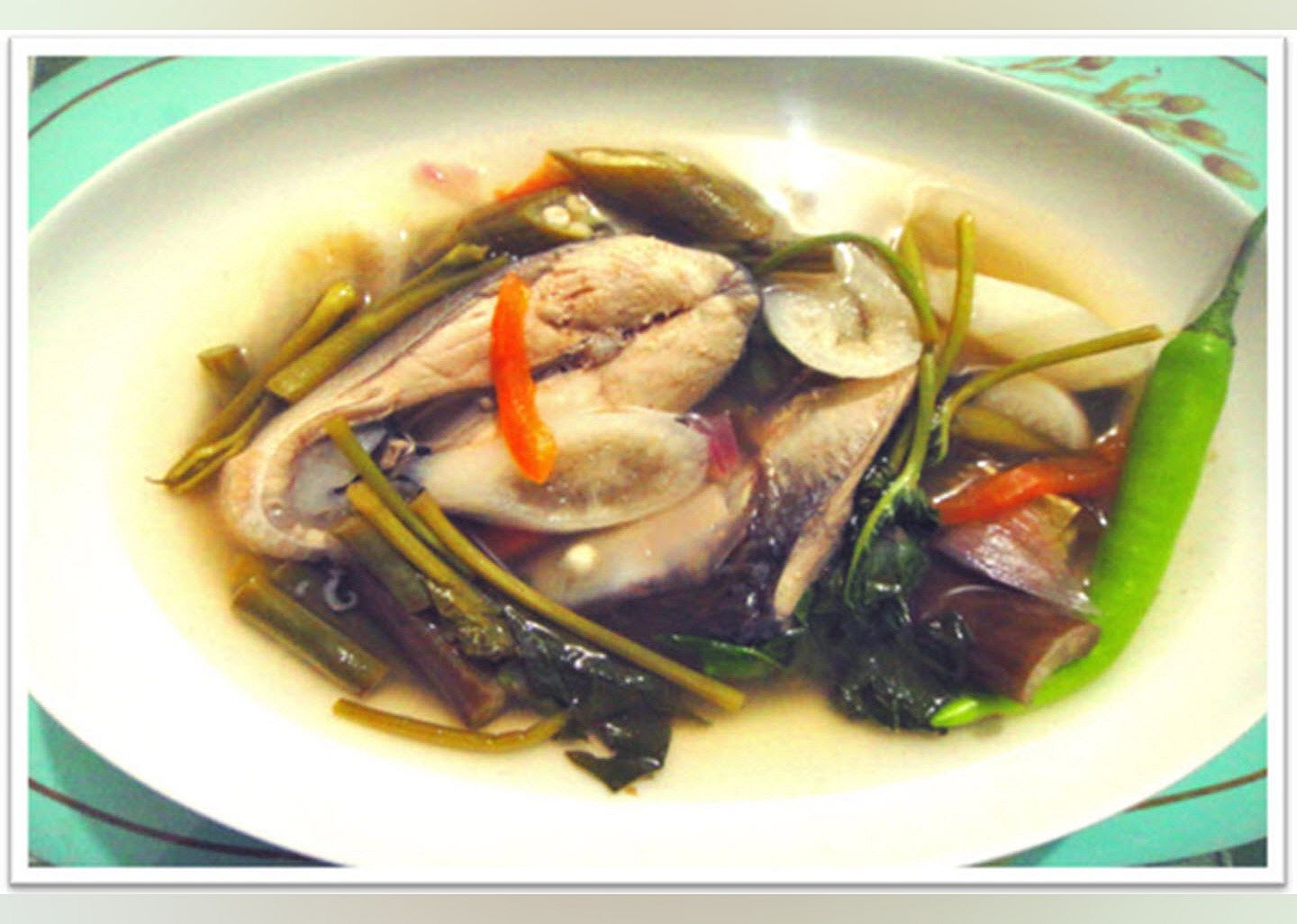Sinigang na Bangus (Filipino Milkfish in Tamarind Broth)